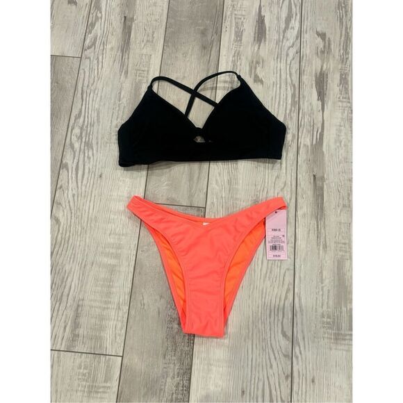 Target wild fable two-piece bikini swimsuit size XS/34A - Picture 1 of 12